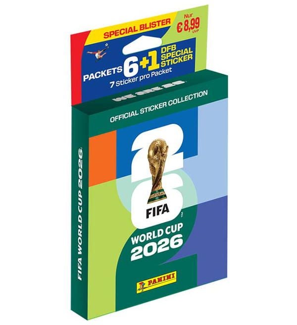 Produktbild: Panini FIFA WM 26 Sticker Eco-Blister 1