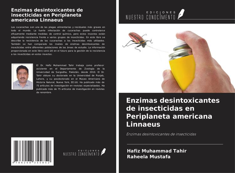 Produktbild: Enzimas desintoxicantes de insecticidas en Periplaneta americana Linnaeus
