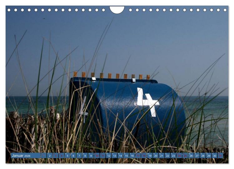 Produktbild: Maritimer K&uuml;stenzauber (Wandkalender 2026 DIN A4 quer), CALVENDO Monatskalender