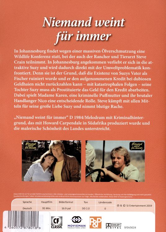 Produktbild: Howard Carpendale - Niemand weint f&uuml;r immer