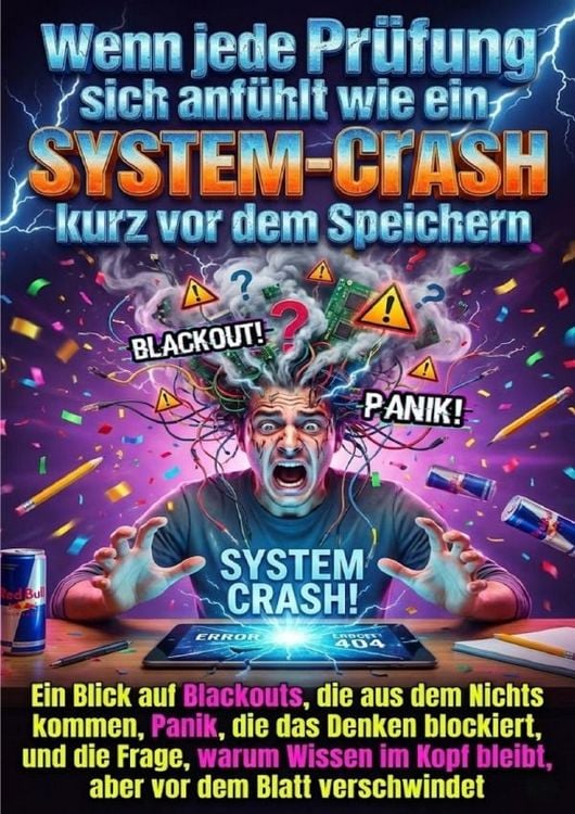 Produktbild: Wenn jede Pr&uuml;fung sich anf&uuml;hlt wie ein System-Crash kurz vor dem Speichern
