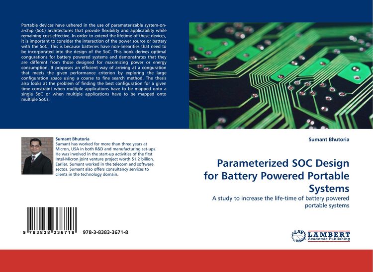 Produktbild: Parameterized SOC Design for Battery Powered Portable Systems