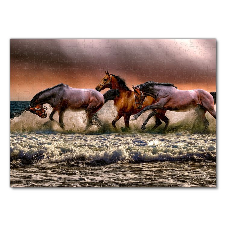 Produktbild: Lais Puzzle Pferde 500 Teile
