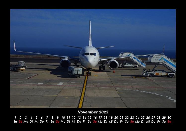 Produktbild: Flugzeuge 2025 Fotokalender DIN A3