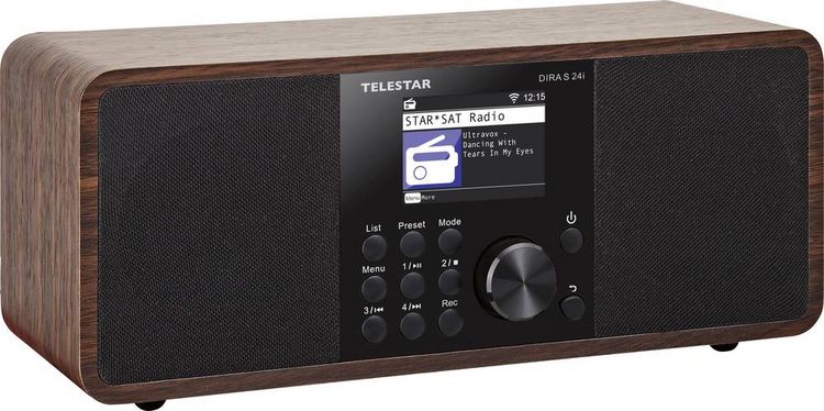 Produktbild: Telestar DIRA S 24i Internet Tischradio Internet, DAB+, UKW AUX, Bluetooth&reg;, DLNA, USB, WLAN, Internetradio Aufnahmefunktion