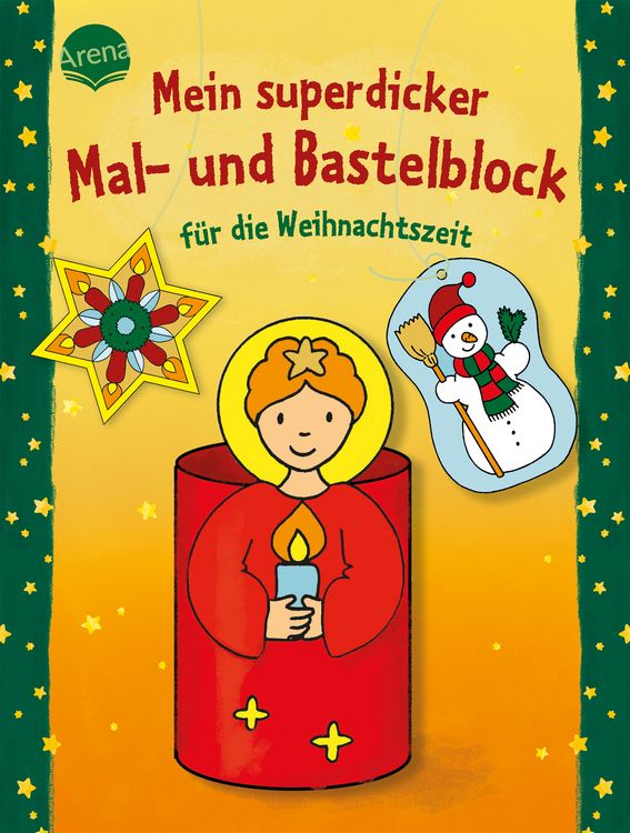 Produktbild: Mein superdicker Mal- und Bastelblock f&uuml;r die Weihnachtszeit