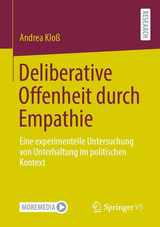 Produktbild: Deliberative Offenheit durch Empathie