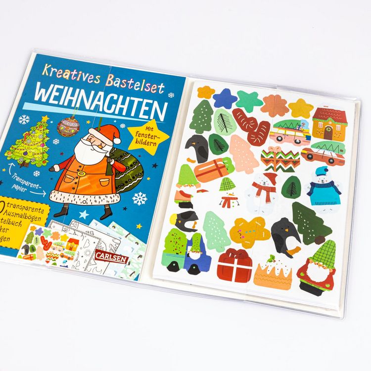Produktbild: Bastelset f&uuml;r Kinder: Kreatives Bastelset: Weihnachten