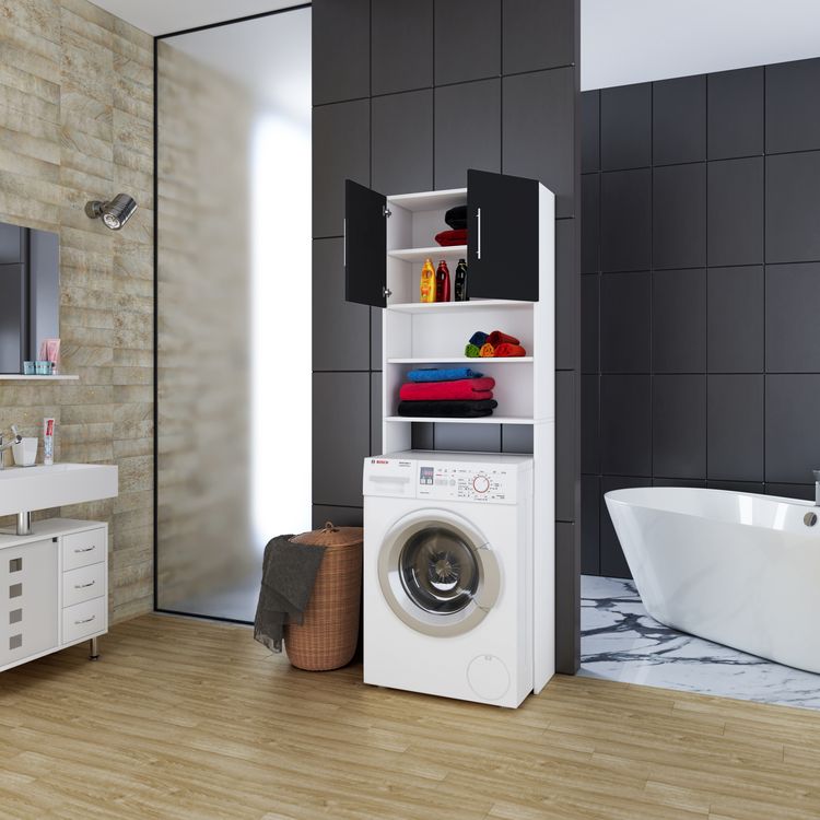 Produktbild: &Uuml;berbauschrank Waschmaschine &Uuml;berbau Schrank Jutas