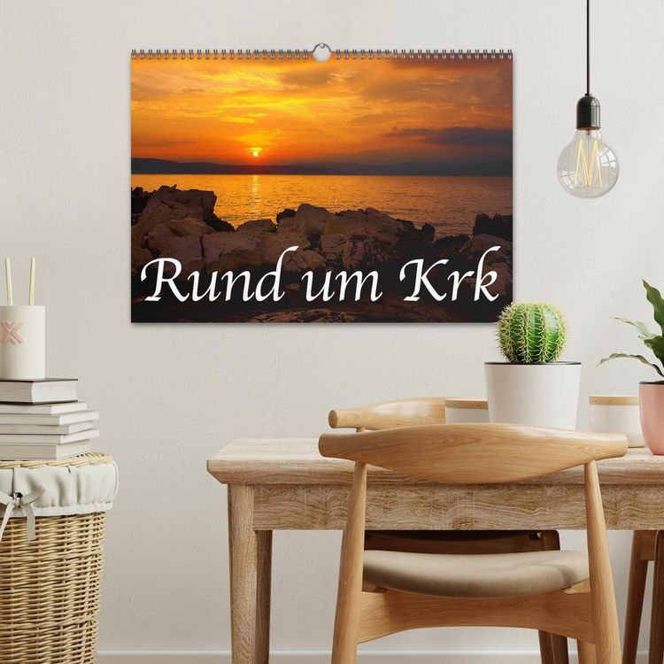 Produktbild: Rund um Krk (Wandkalender 2026 DIN A3 quer), CALVENDO Monatskalender