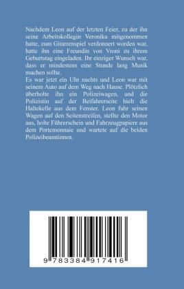 Produktbild: Polizeikontrolle - Musiker, Verkehrskontrolle, Autismus, Neid, Eifersucht, Gitarre, Feier, Polizeiwache, &Uuml;bergriff auf Einsatzkr&auml;fte, Alkoholsucht,
