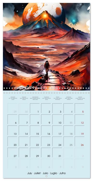 Produktbild: Otherworldly Wonders (Wall Calendar 2026 12 &times; 12 Inch) CALVENDO 12 Month Wall Calendar