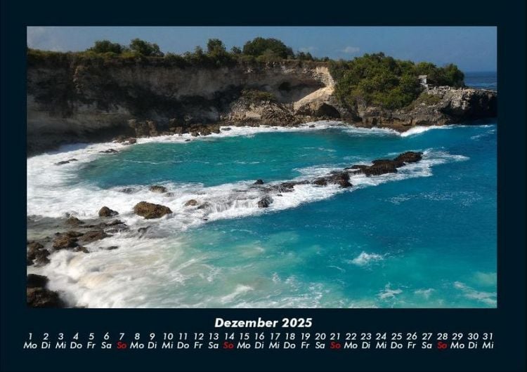 Produktbild: Bali 2025 Fotokalender DIN A4