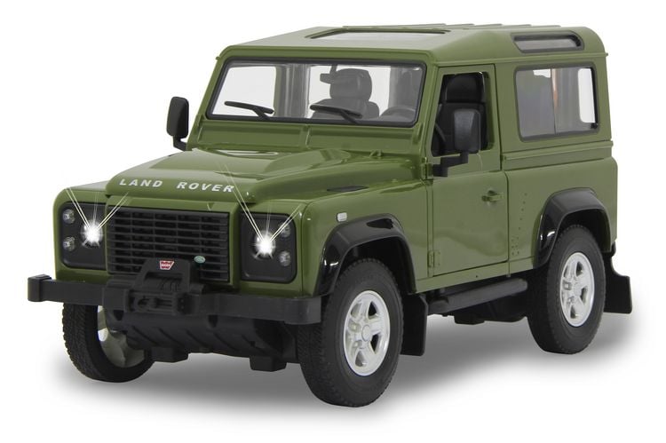 Produktbild: Jamara Land Rover Defender 1:14 gr&uuml;n T&uuml;r manuell 40MHz