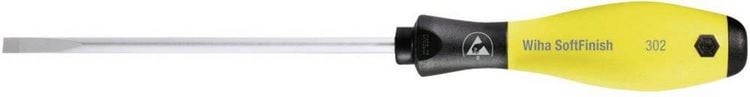 Produktbild: Wiha ESD Schlitz-Schraubendreher Klingenbreite: 3 mm Klingenl&auml;nge: 100 mm DIN EN 61340-5-1