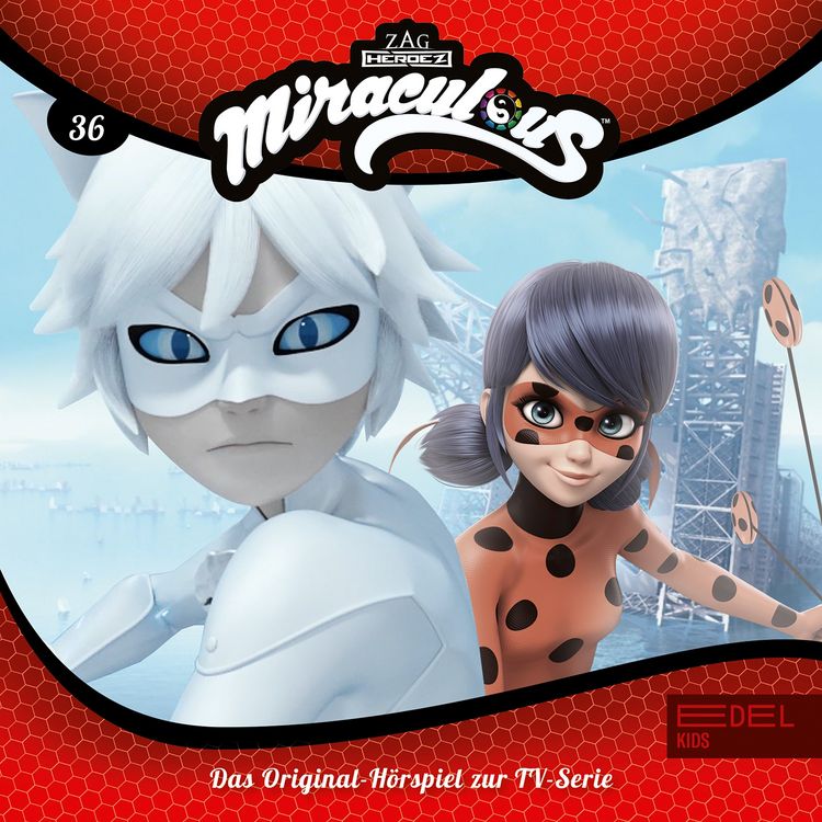 Produktbild: Folge 36: Ladybug gegen Cat Blanc / Falsches Spiel / Marinette unter Verdacht (Das Original-H&ouml;rspiel zur TV-Serie)