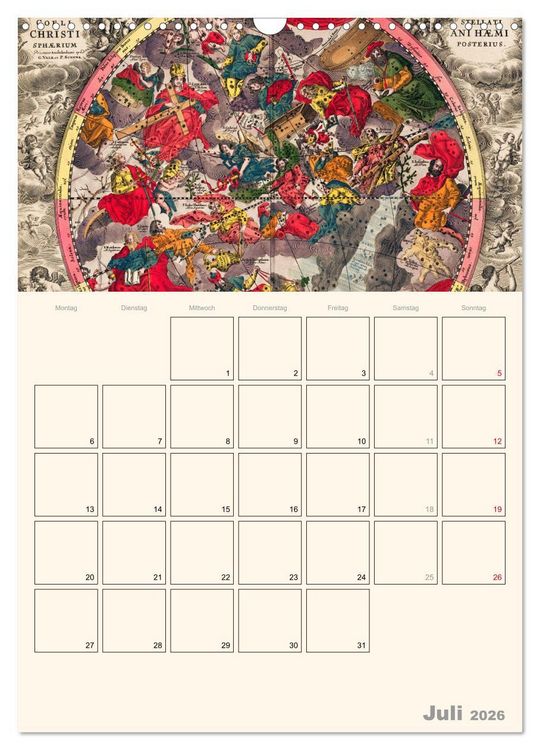 Produktbild: Zu den Sternen - mit Planerfunktion (Wandkalender 2026 DIN A3 hoch), CALVENDO Monatskalender
