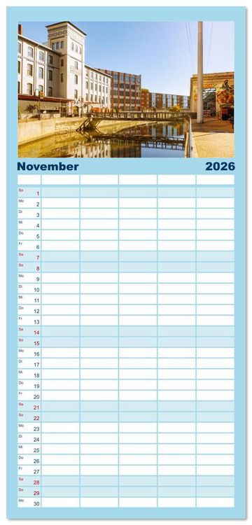 Produktbild: Familienplaner 2026 - Virginia. Amerikanische Sch&ouml;nheit zwischen K&uuml;ste und Bergen mit 5 Spalten (Wandkalender, 21 x 45 cm) CALVENDO