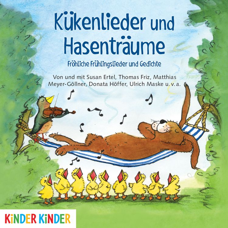 Produktbild: K&uuml;kenlieder und Hasentr&auml;ume