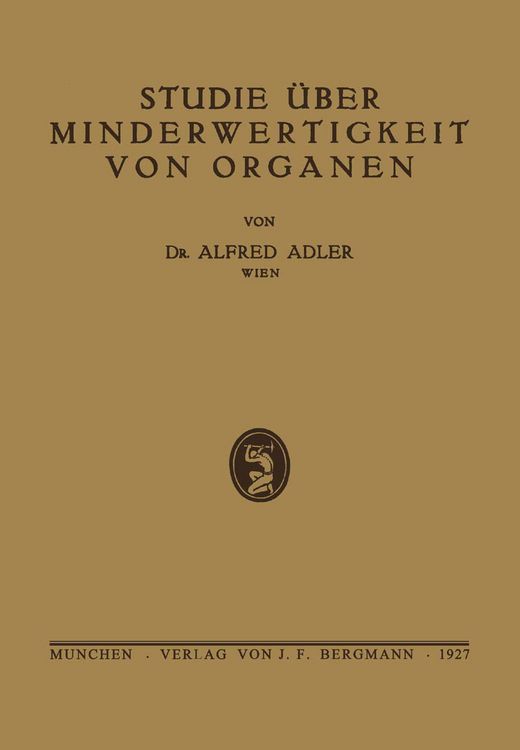 Produktbild: Studie &uuml;ber Minderwertigkeit von Organen