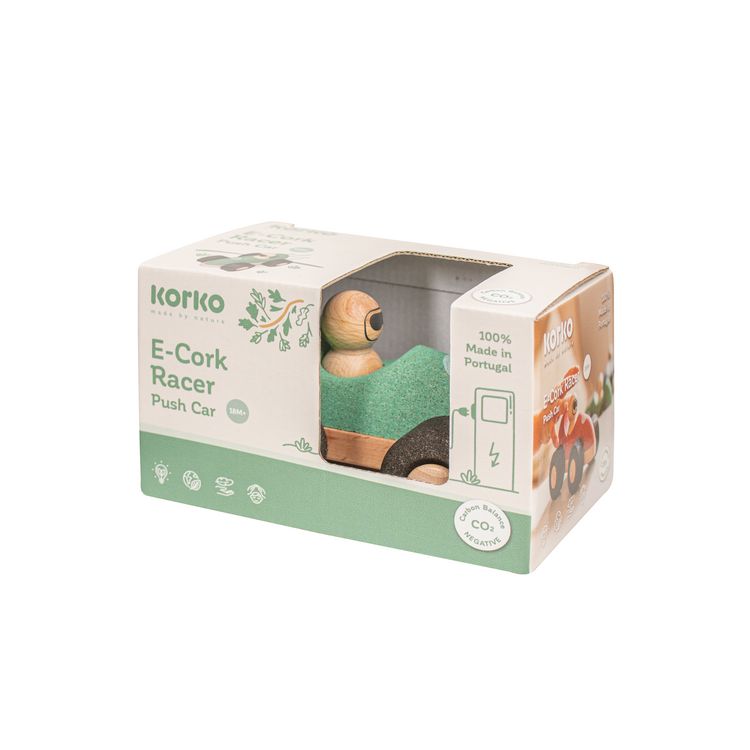 Produktbild: E-Cork Racer, green - Schiebefahrzeug