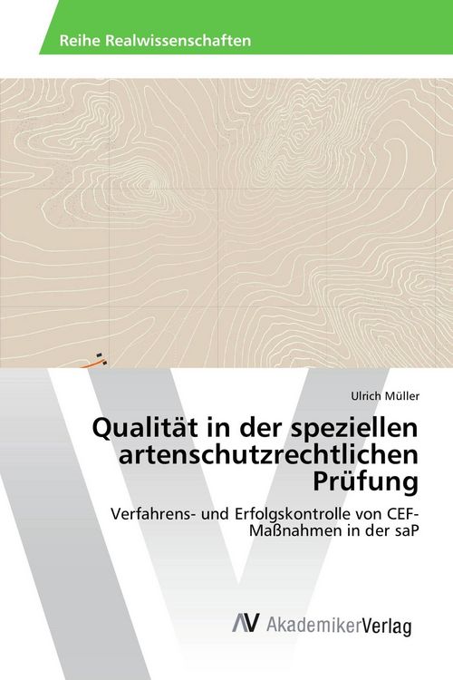 Produktbild: Qualit&auml;t in der speziellen artenschutzrechtlichen Pr&uuml;fung