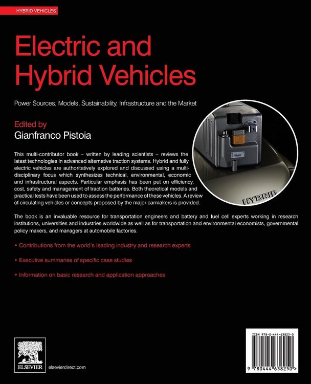 Produktbild: Electric and Hybrid Vehicles