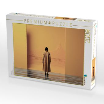 Produktbild: CALVENDO Puzzle Gelbe Wand | 2000 Teile Lege-Gr&ouml;&szlig;e 90x67cm Foto-Puzzle f&uuml;r gl&uuml;ckliche Stunden