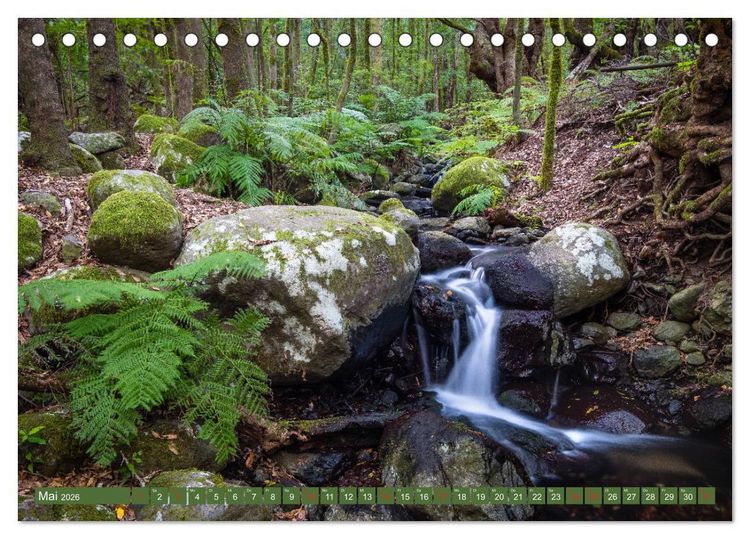 Produktbild: La Gomera - Vielseitige Insel (Tischkalender 2026 DIN A5 quer), CALVENDO Monatskalender