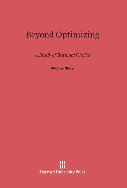 Produktbild: Beyond Optimizing