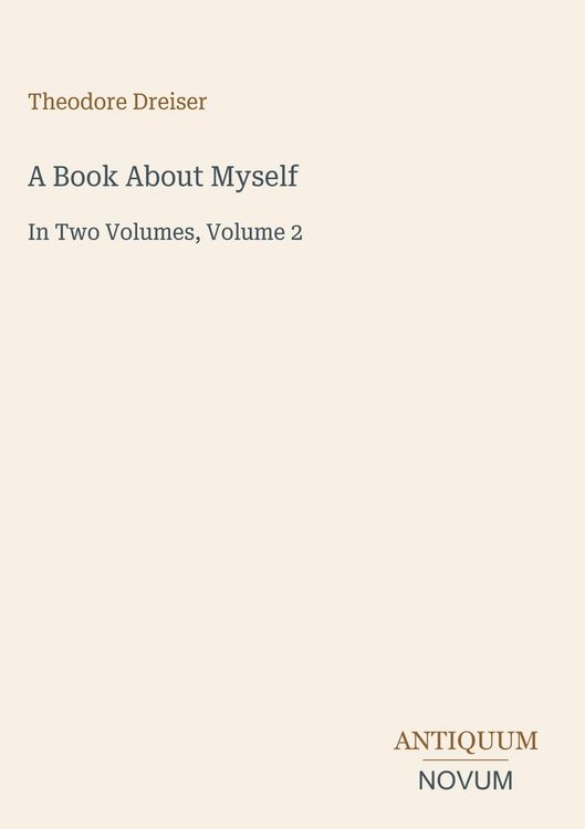 Produktbild: A Book About Myself