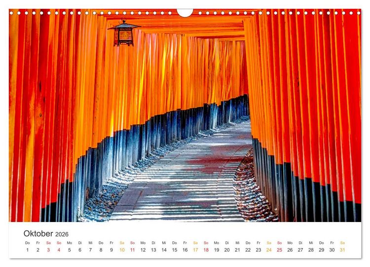 Produktbild: Japan - Tradition und Innovation (Wandkalender 2026 DIN A3 quer), CALVENDO Monatskalender