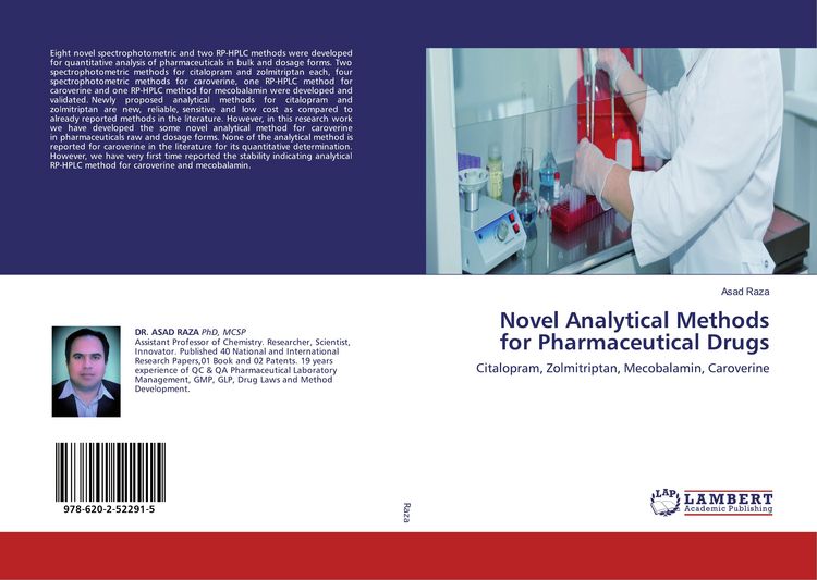 Produktbild: Novel Analytical Methods for Pharmaceutical Drugs