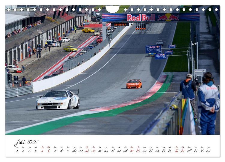 Produktbild: BMW M1 Procar (Wandkalender 2025 DIN A4 quer), CALVENDO Monatskalender