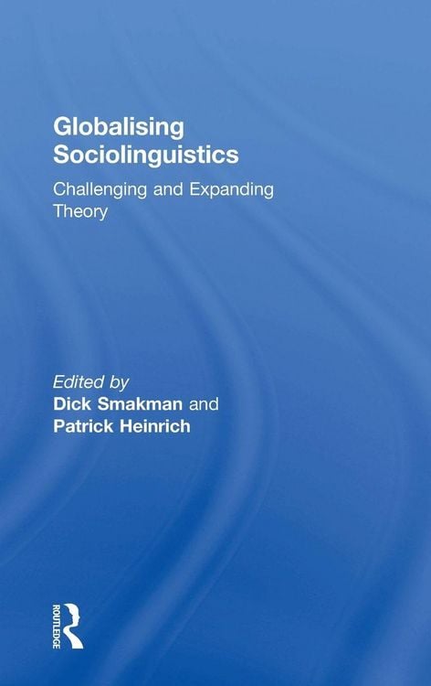 Produktbild: Globalising Sociolinguistics