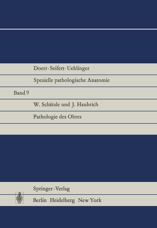 Produktbild: Pathologie des Ohres