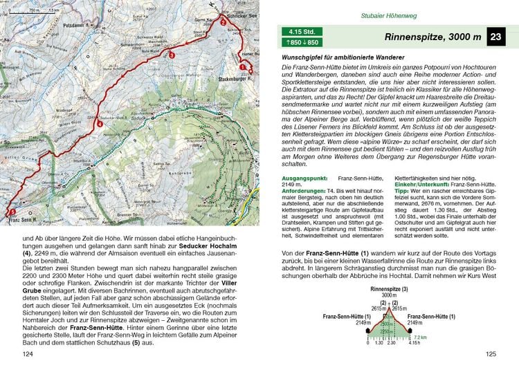 Produktbild: ROTHER Wanderf&uuml;hrer Stubaier H&ouml;henweg, Sellrainer H&uuml;ttenrunde, Gschnitztaler H&uuml;ttentour. 3 alpine Mehrtagestouren