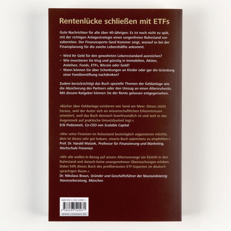 Produktbild: Souver&auml;n investieren vor und im Ruhestand