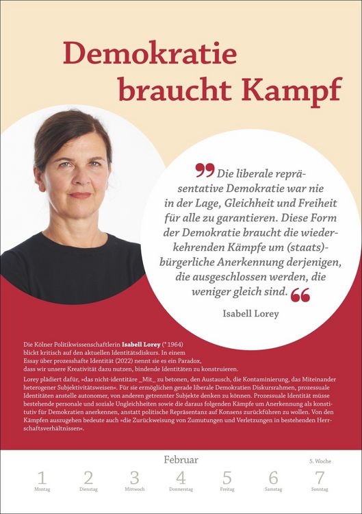 Produktbild: DIE ZEIT Philosophie Wochen-Kulturkalender 2027 - 53 Denkanst&ouml;&szlig;e f&uuml;r 2027