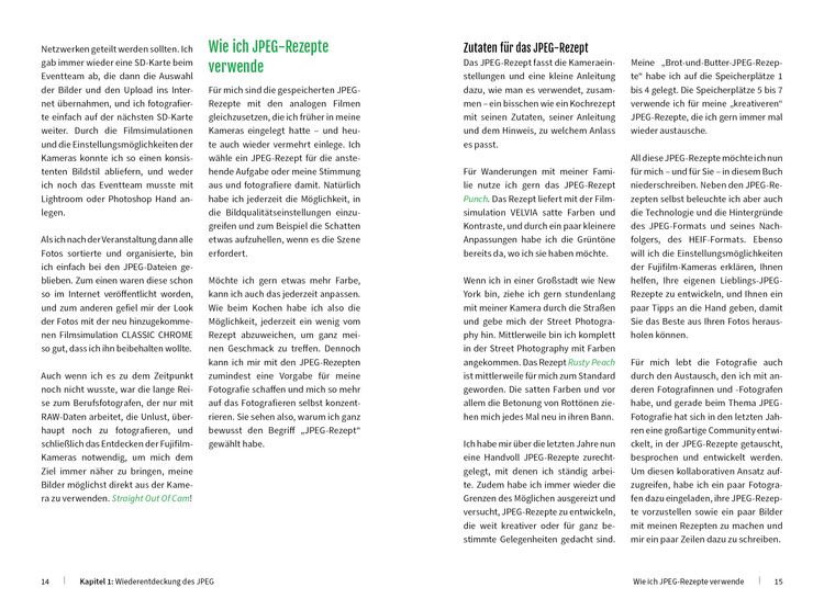 33 JPEG-Rezepte für Fujifilm X-Kameras