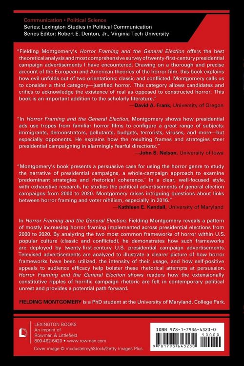 Produktbild: Horror Framing and the General Election