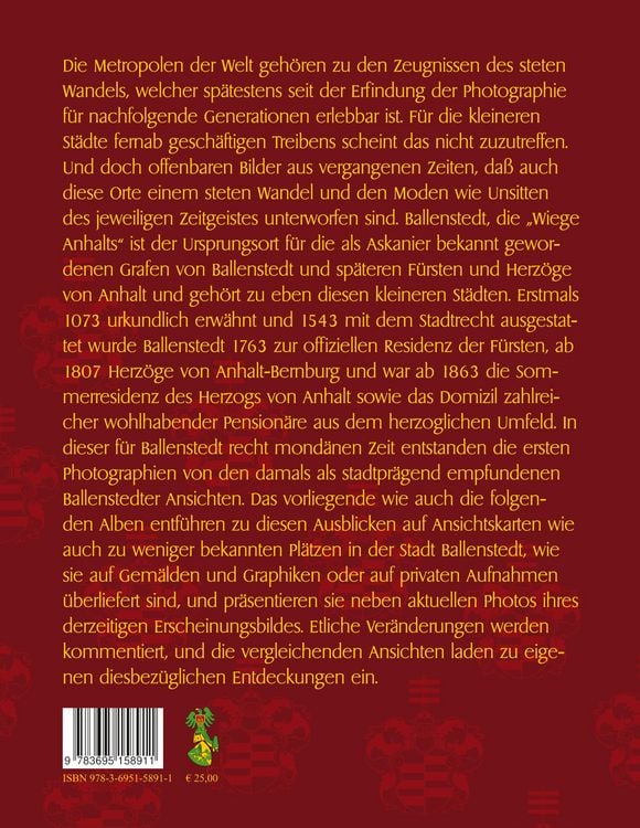 Produktbild: Ballenstedt im Wandel der Zeit Album 13