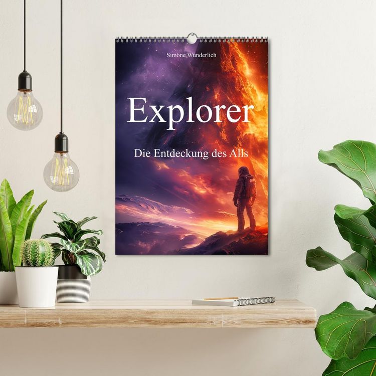 Produktbild: Explorer - Die Entdeckung des Alls (Wandkalender 2026 DIN A3 hoch), CALVENDO Monatskalender