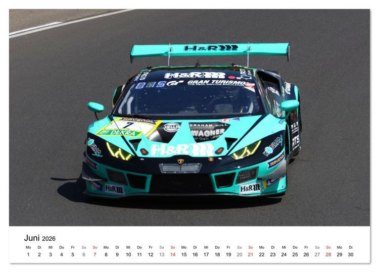 Produktbild: Motorsport aus Sant&rsquo;Agata (Tischkalender 2026 DIN A5 quer), CALVENDO Monatskalender