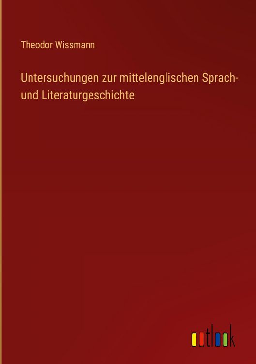 Produktbild: Untersuchungen zur mittelenglischen Sprach- und Literaturgeschichte