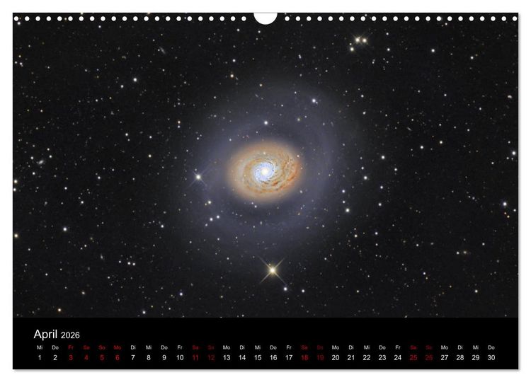 Produktbild: Beeindruckendes Universum (Wandkalender 2026 DIN A3 quer), CALVENDO Monatskalender