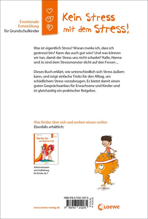 Produktbild: Kein Stress mit dem Stress! (Starke Kinder, gl&uuml;ckliche Eltern)