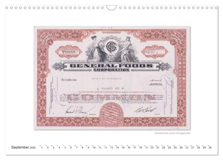Produktbild: Aktien & Wertpapiere (Wandkalender 2026 DIN A3 quer), CALVENDO Monatskalender