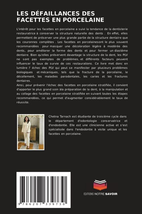 Produktbild: Les D&eacute;faillances des Facettes En Porcelaine