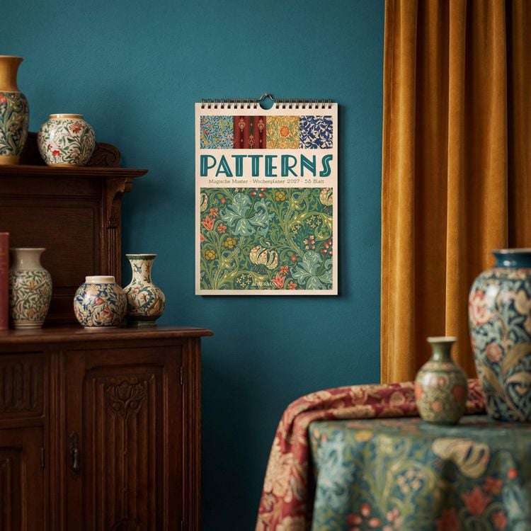 Produktbild: Patterns Wochenplaner Kalender 2027